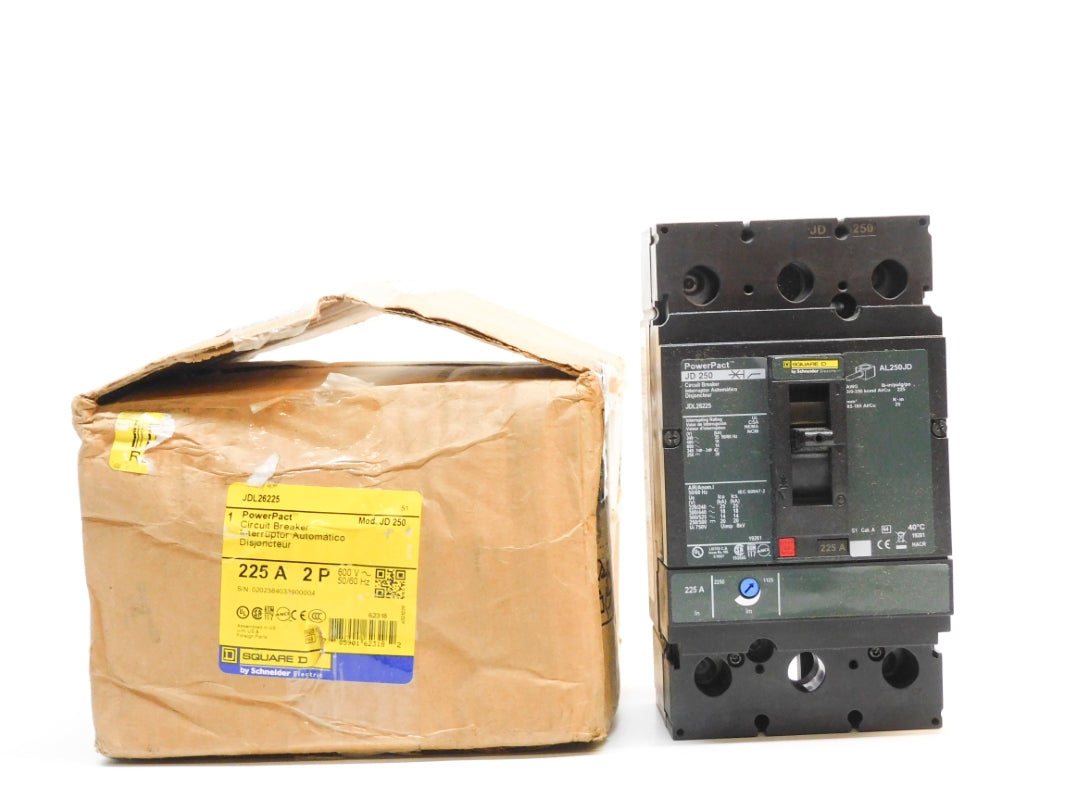 SQUARE D JDL26225 600V 225A NSMP