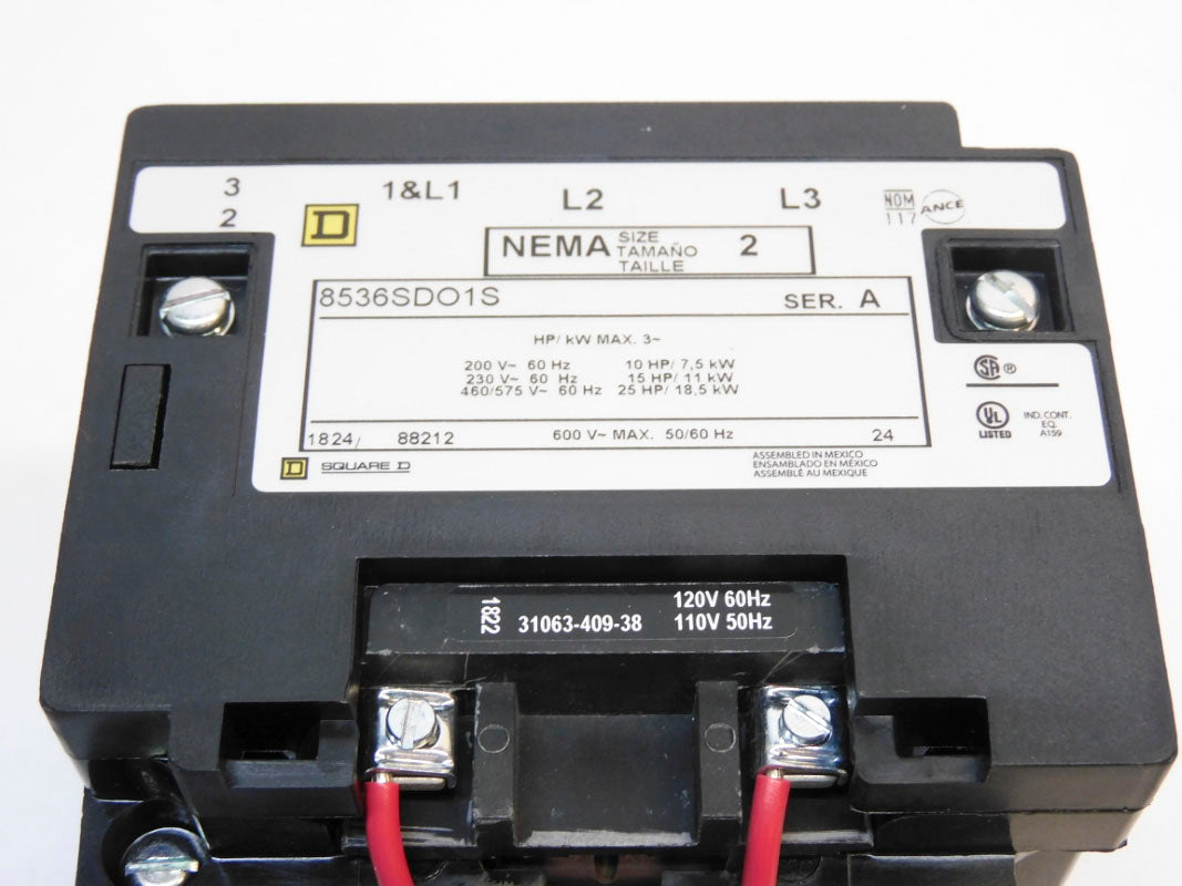 SQUARE D 8536SDO1V02S SER. A 110/120V NSMP