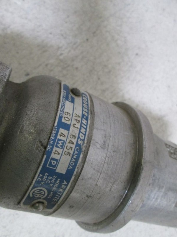 CROUSE-HINDS PLUG APJ6455  UNMP