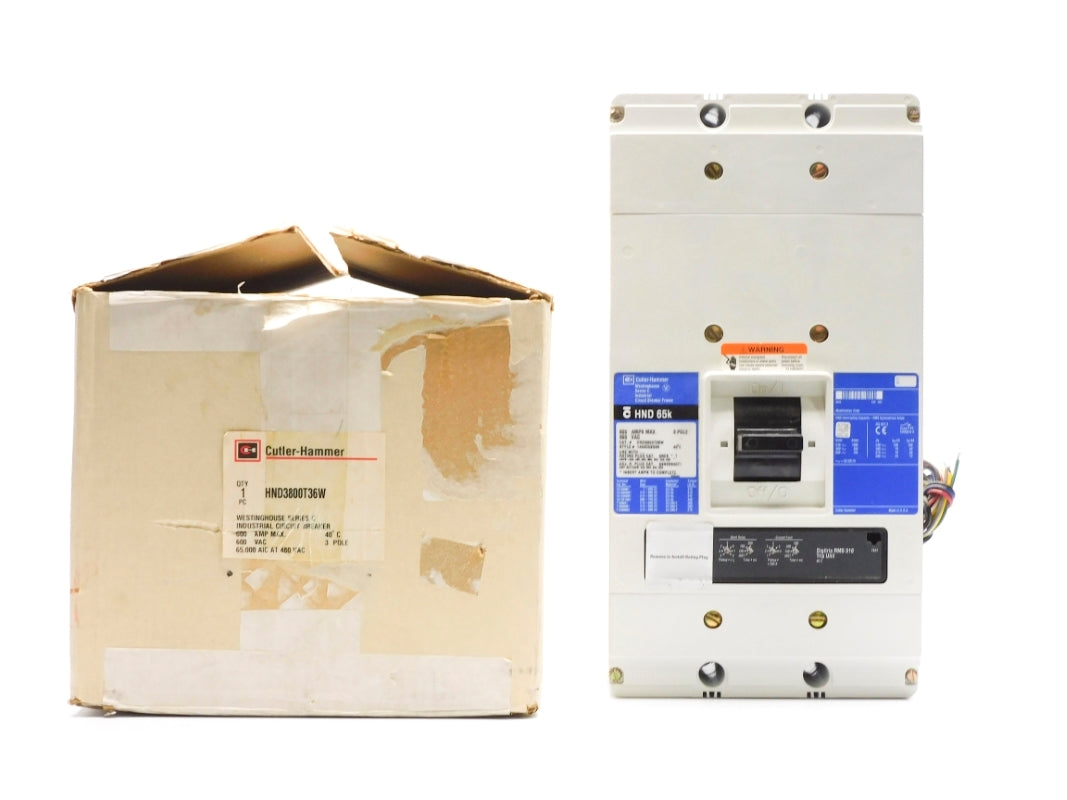 CUTLER HAMMER HND3800T36W SER. C 600VAC 600A NSMP