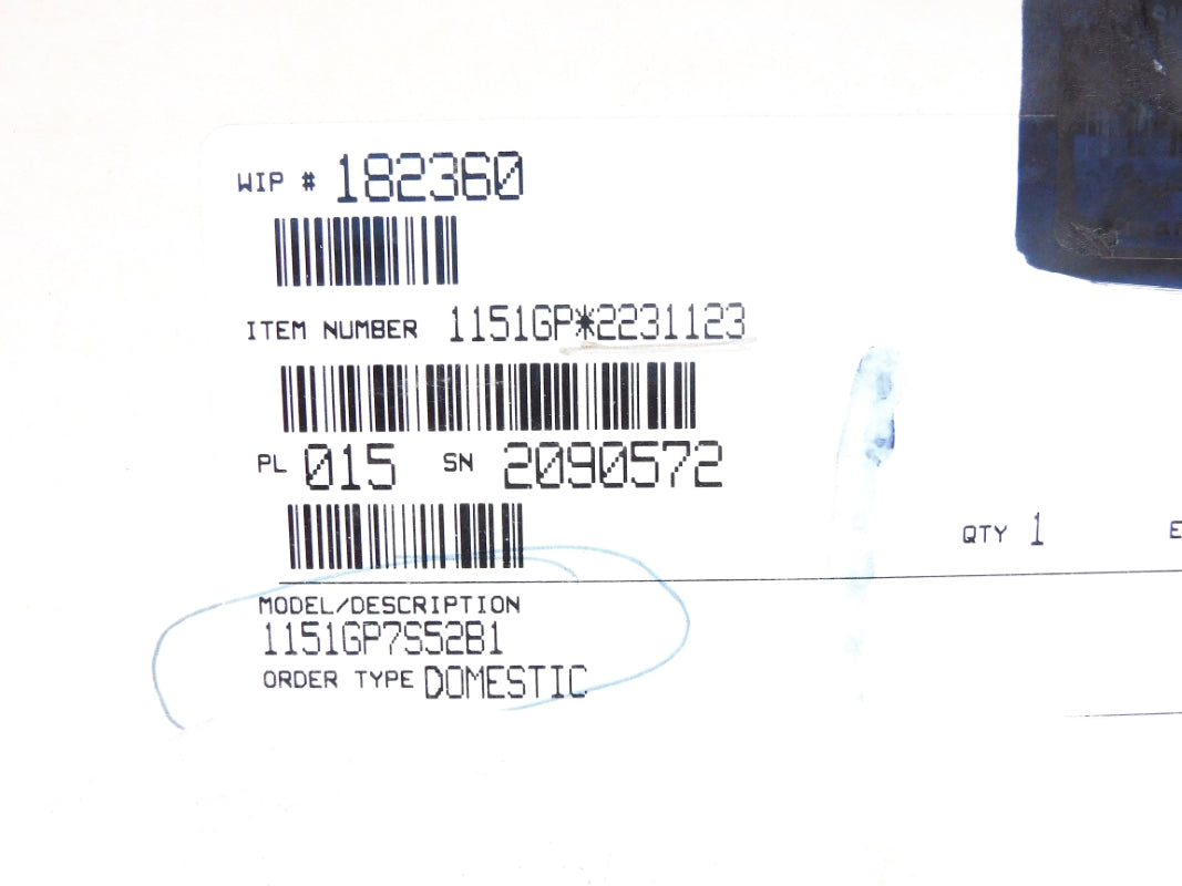 ROSEMOUNT 1151GP7S52B1 0-300PSI 45VDC NSMP