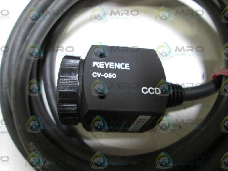 KEYENCE CAMERA CCD VISION SYSTEM 3M CABLE CV-050 NSNP