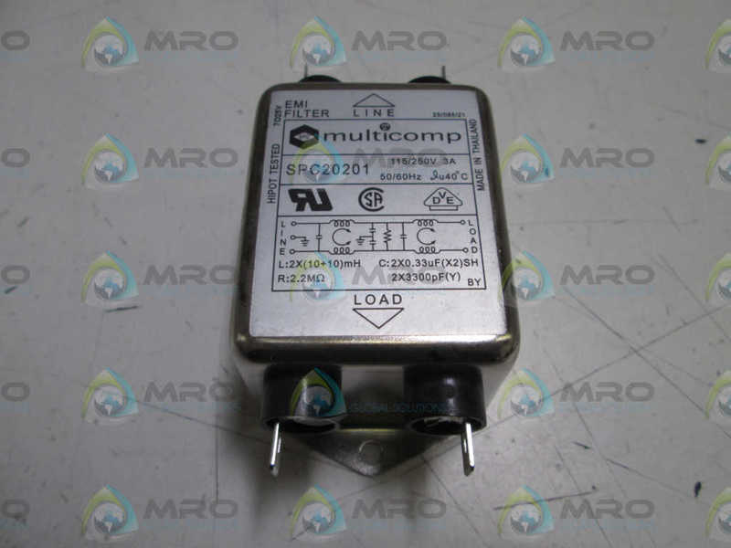 SPC EMI FILTER SPC20201 NSNP