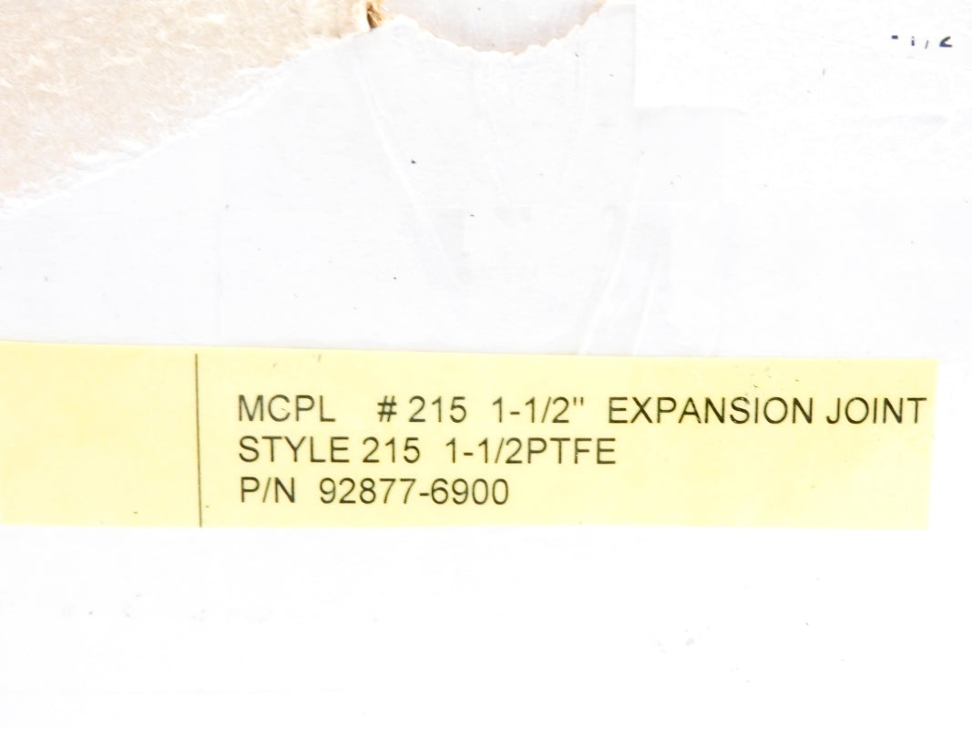 EXPANSION JOINT 92877-6900 NSMP