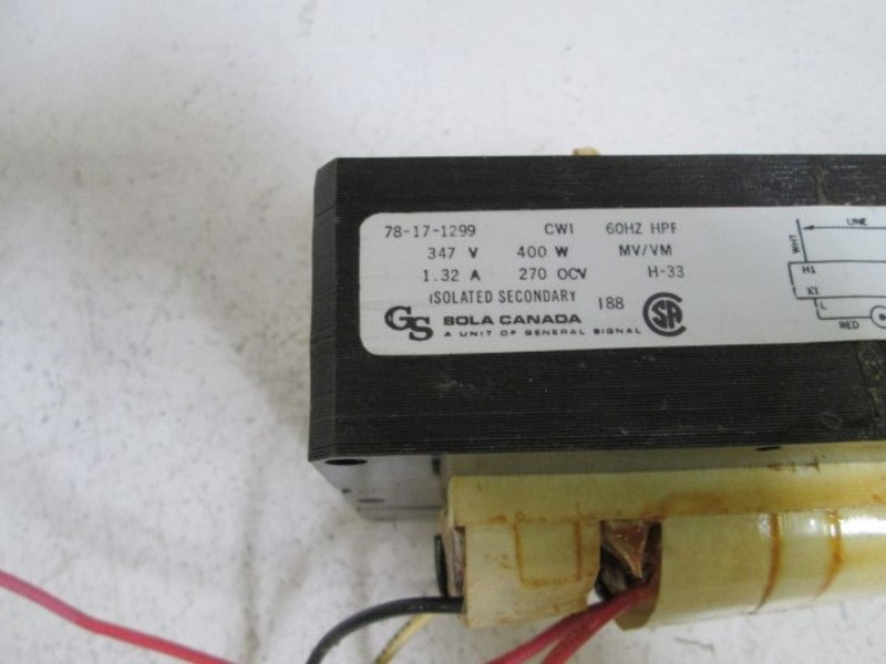 SOLA BALLAST 78-17-1299 NSNP
