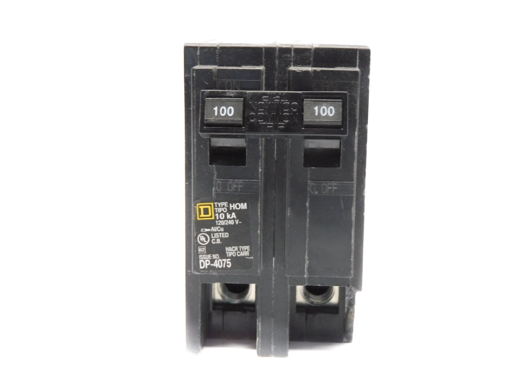SQUARE D HOM2100 120/240V 100A (AS PICTURED) UNMP