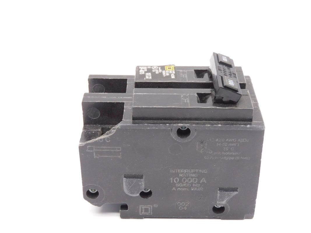 SQUARE D HOM2100 120/240V 100A (AS PICTURED) UNMP
