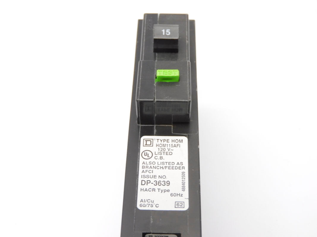 SQUARE D HOM115AFIC 120V 15A NSMP