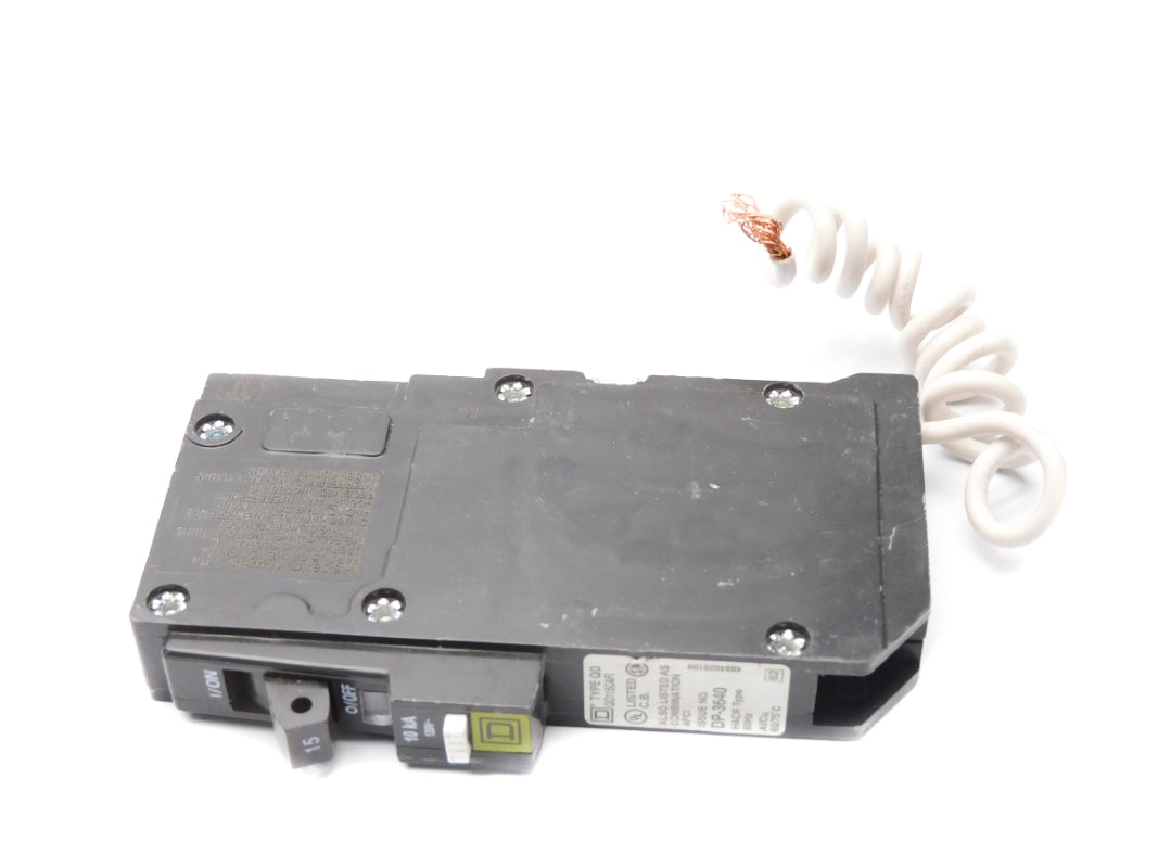 SQUARE D QO115CAFI 120V 15A UNMP