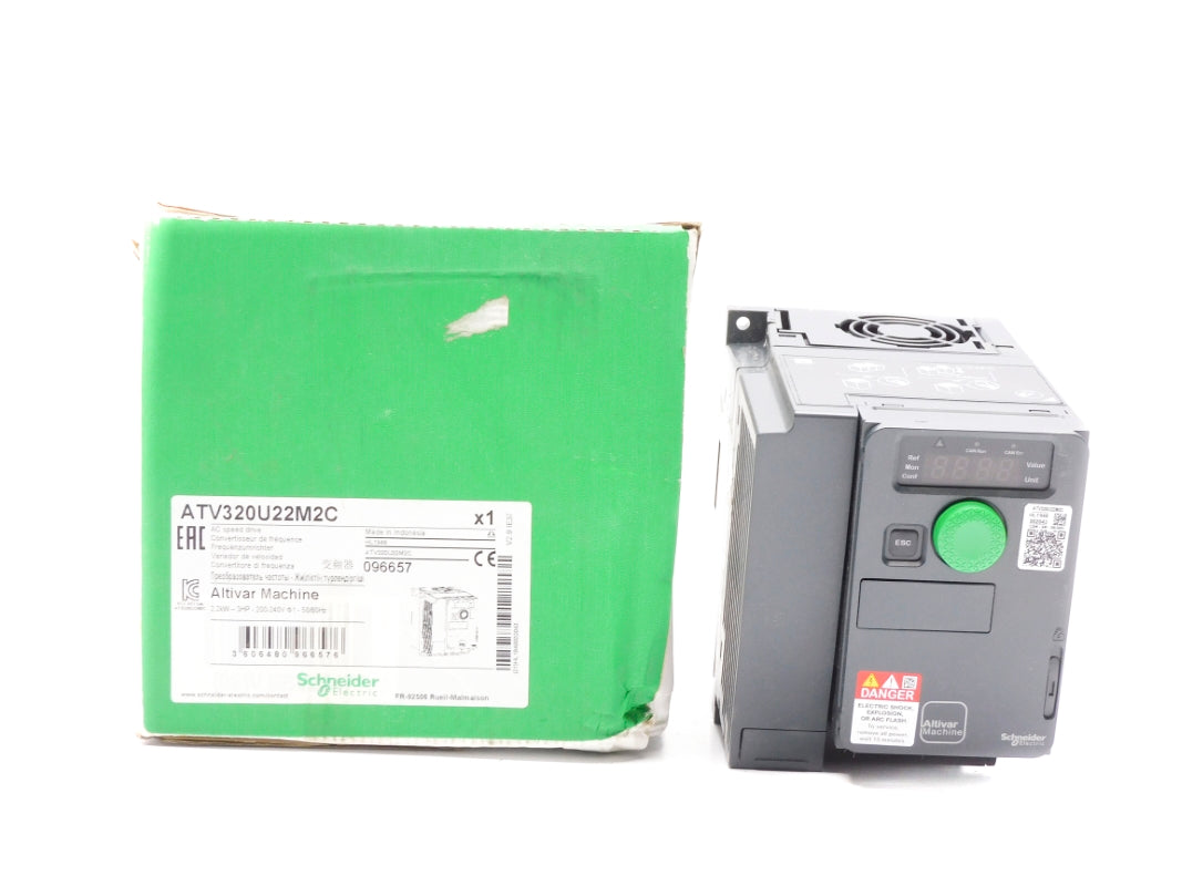 SCHNEIDER ELECTRIC ATV320U22M2C 200-240V 24A NSMP