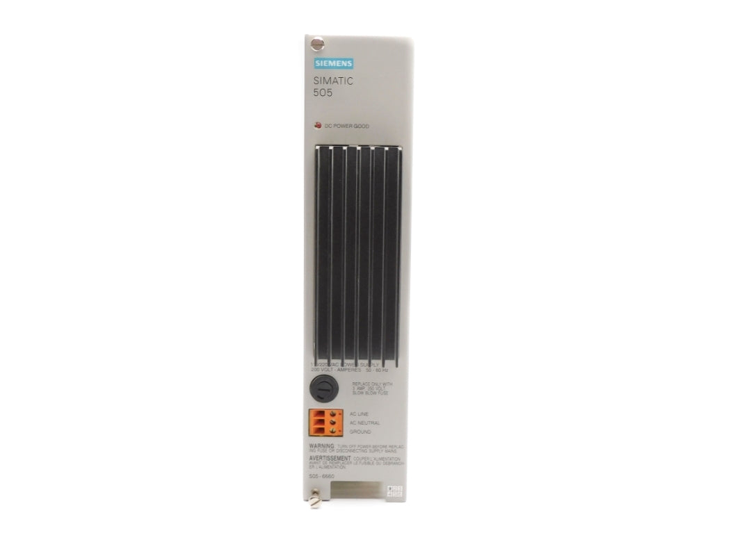 SIEMENS 505-6660 110/220VAC UNMP