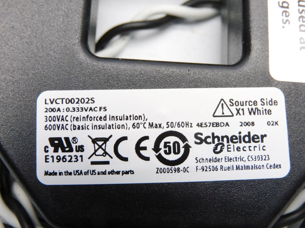 SCHNEIDER ELECTRIC LVCT00202S 0.333VAC 200A NSMP