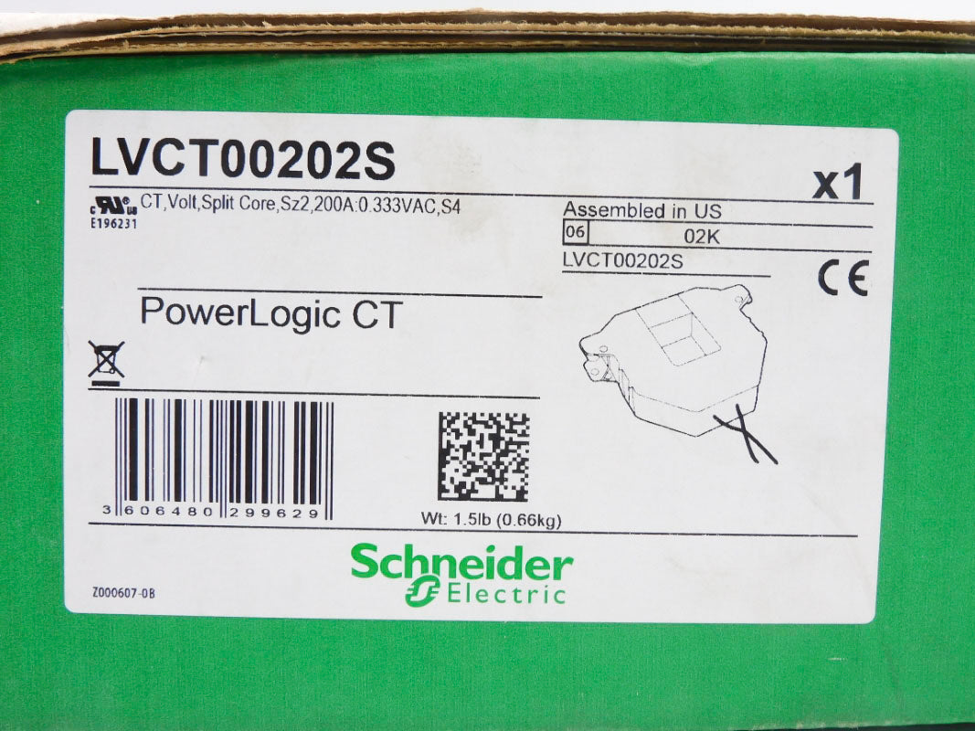 SCHNEIDER ELECTRIC LVCT00202S 0.333VAC 200A NSMP