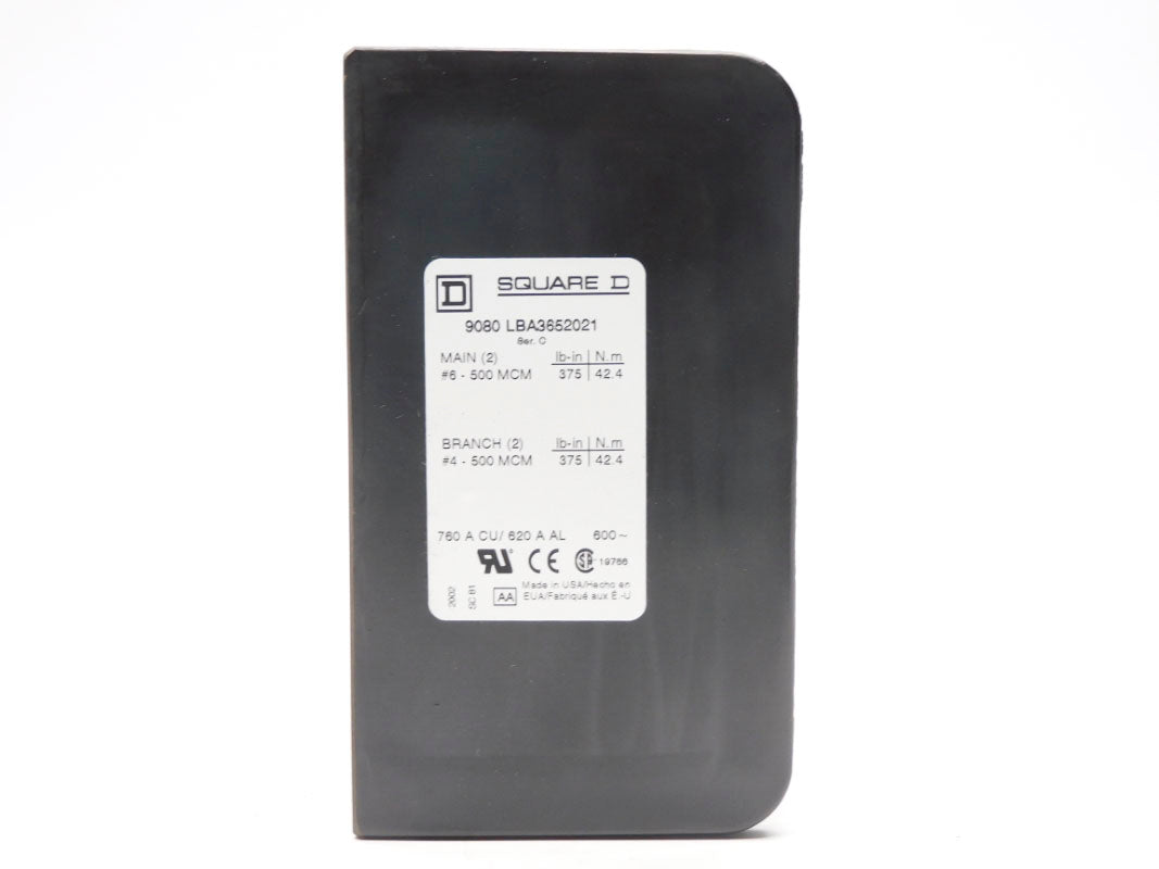 SQUARE D 9080LBA3652021 SER. C 600V 760A NSMP