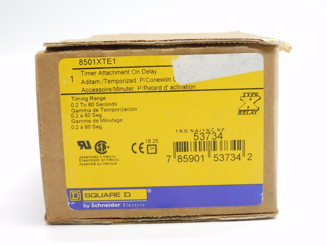 SQUARE D 8501XTE1 SER. A 0.1-60S NSMP