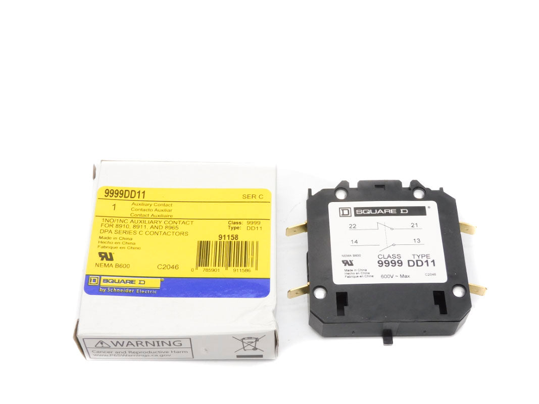 SQUARE D 9999DD11 SER. C 600V NSMP