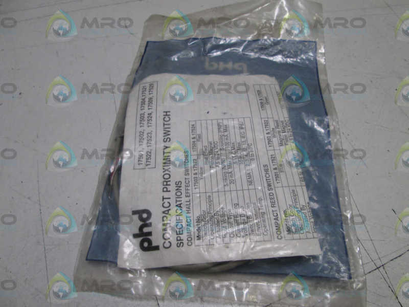 PHD 17501-1-06 RED SWITCH MAGNETIC  NSMP