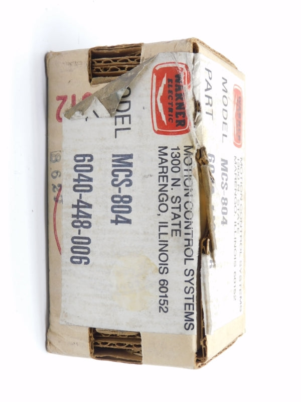 WARNER ELECTRIC 6040-448-006 MCS-804 110VDC 3A NSMP