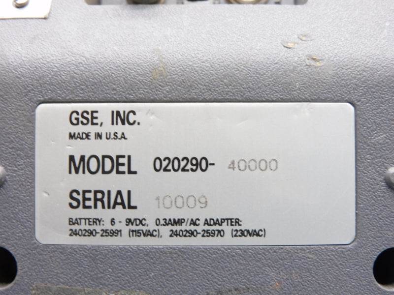 GSE 020290-40000 6-9VDC 0.3A UNMP