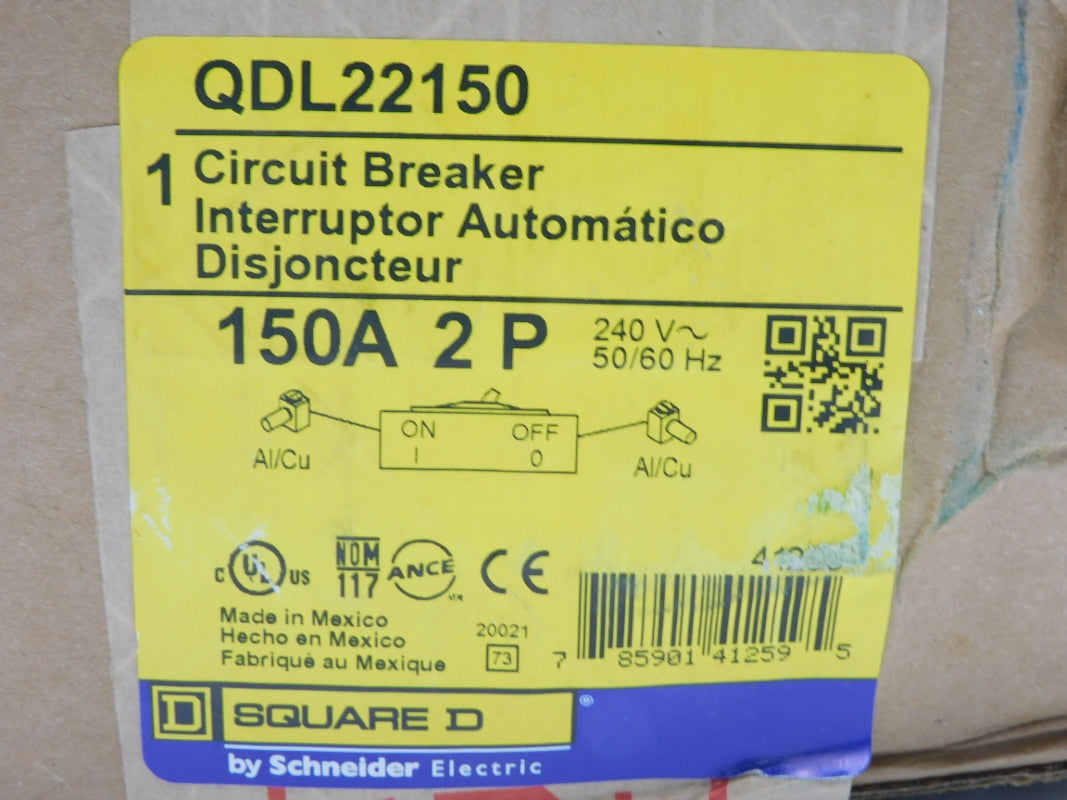 SQUARE D QDL22150 240V 150A NSFS