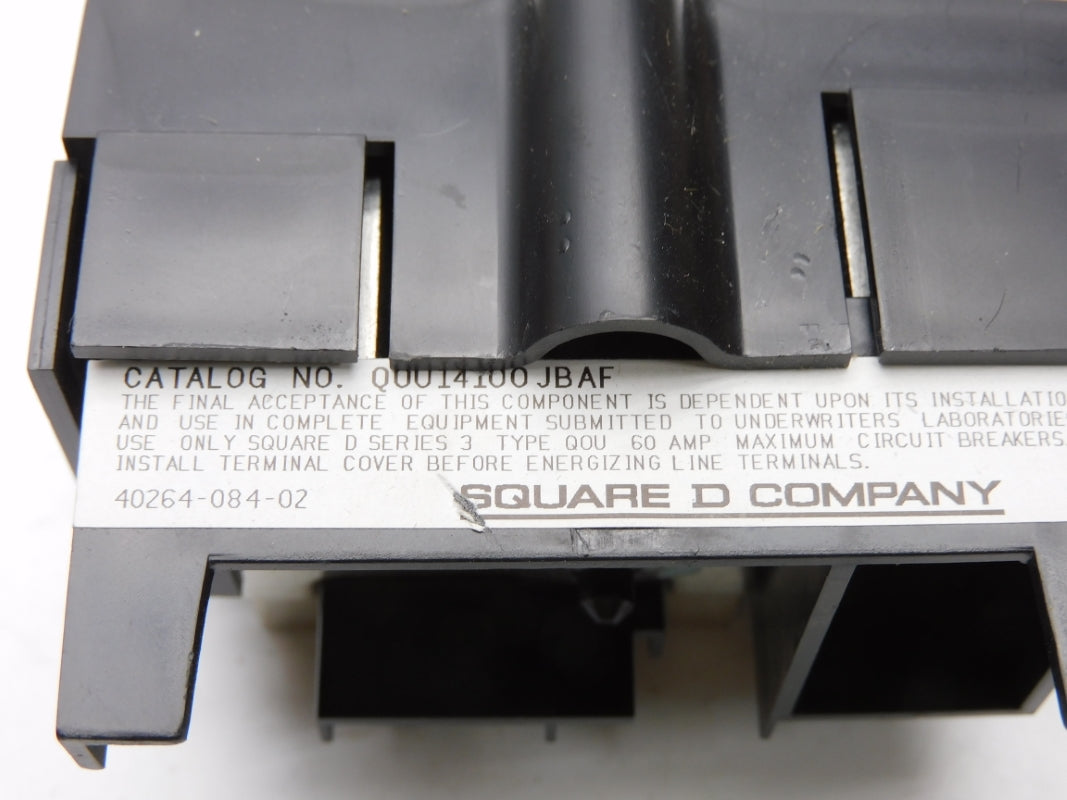 SQUARE D QOU14100JBAF 100A NSMP