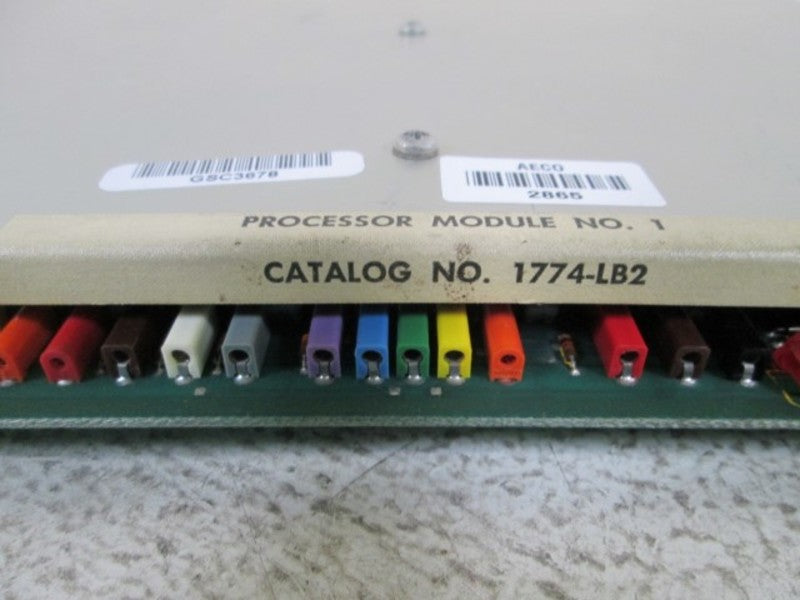 INDUSTRIAL SPARE PART PROCESSOR MODULE NO. 1 1774-LB2  UNMP