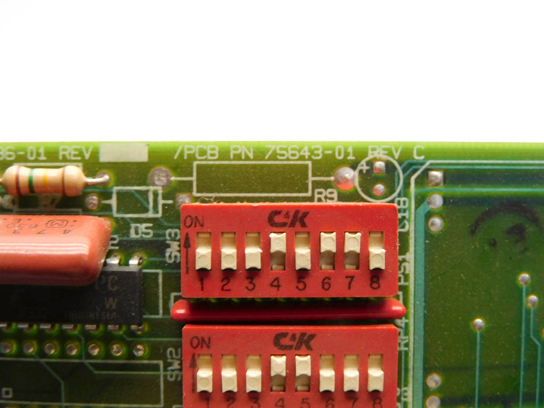 SPARE PART 75643-01 REV. C UNMP