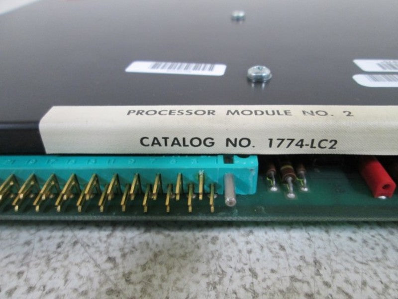 ALLEN BRADLEY PROCESSOR MODULE NO. 2 1774-LC2  UNMP