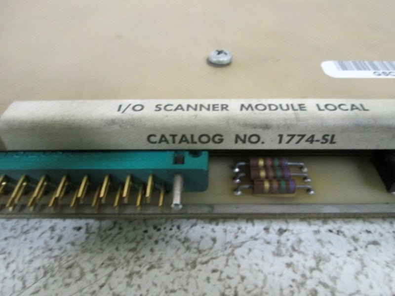 INDUSTRIAL SPARE PART I/O SCANNER MODULE LOCAL 1774-SL  UNMP