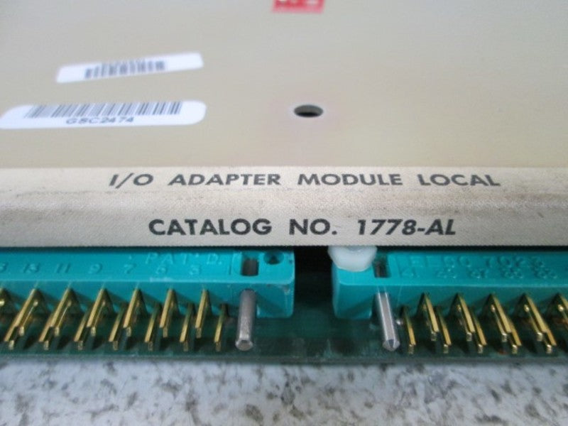 INDUSTRIAL SPARE PART I/O ADAPTER MODULE LOCAL 1778-AL  UNMP