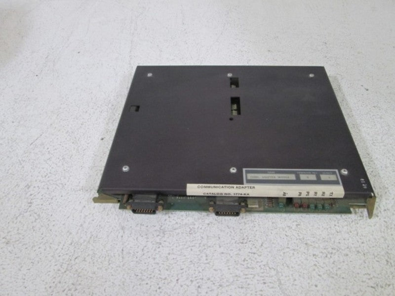 INDUSTRIAL SPARE PART COMMUNICATION ADAPTER 1774-KA SER. A  UNMP