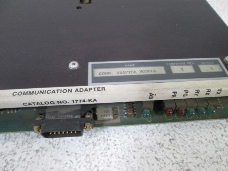 INDUSTRIAL SPARE PART COMMUNICATION ADAPTER 1774-KA SER. A  UNMP