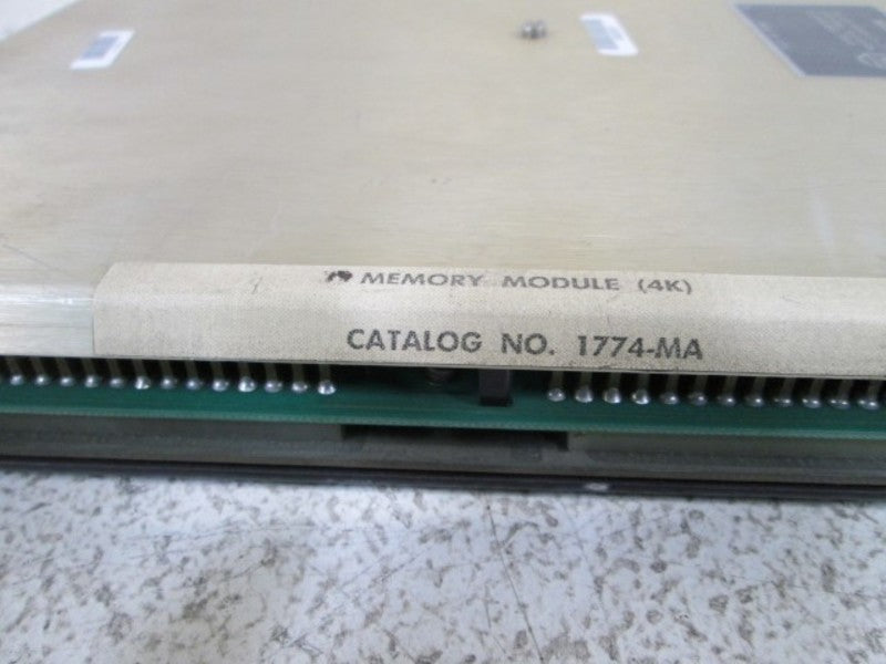 INDUSTRIAL SPARE PART 4K MEMORY MODULE 1774-MA  UNMP
