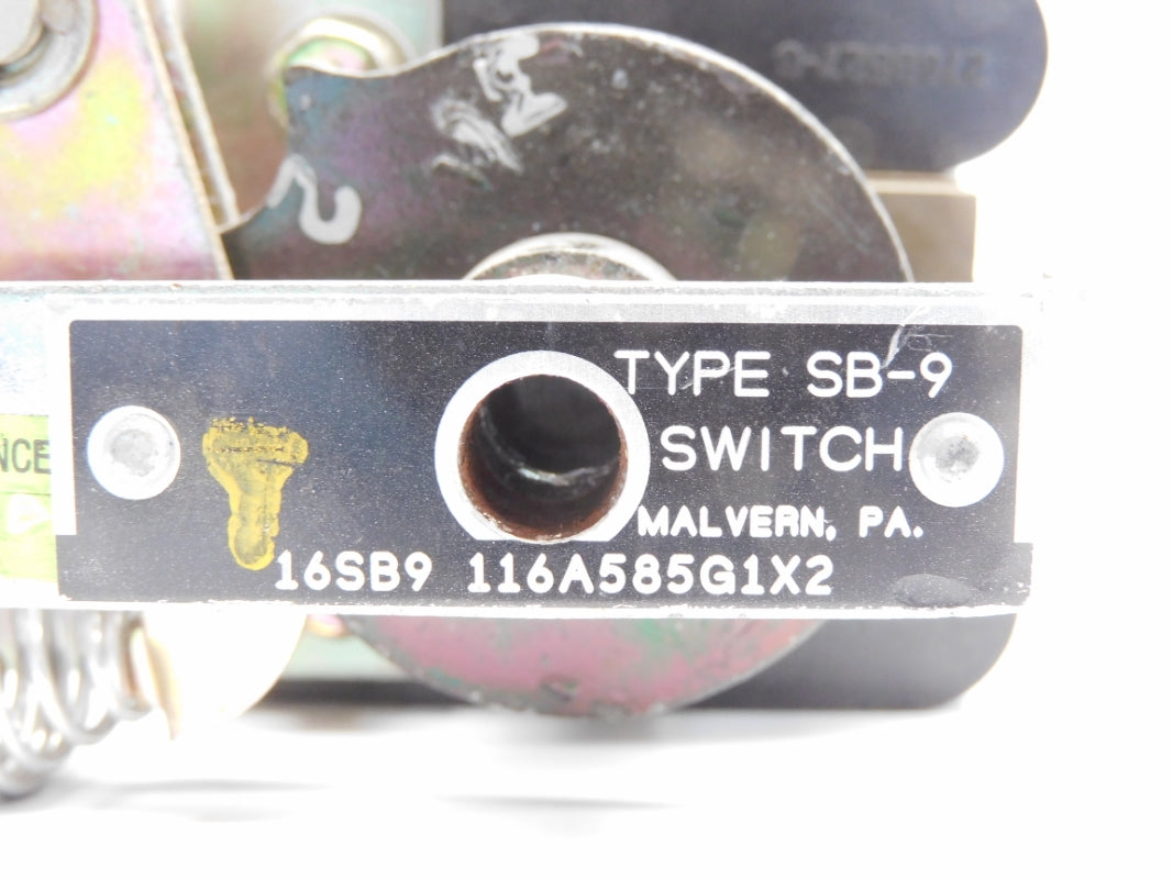 GENERAL ELECTRIC 16SB9-116A585G1X2 SB-9 NSNP