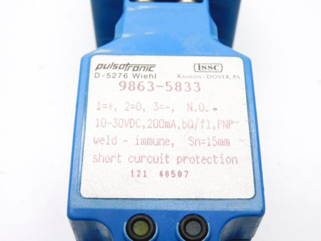 PULSOTRONICS 9863-5833 10-30VDC NSNP