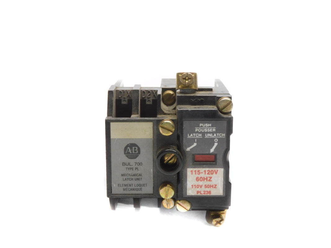 ALLEN BRADLEY 700-PLLA1 SER. B 115-120V UNMP