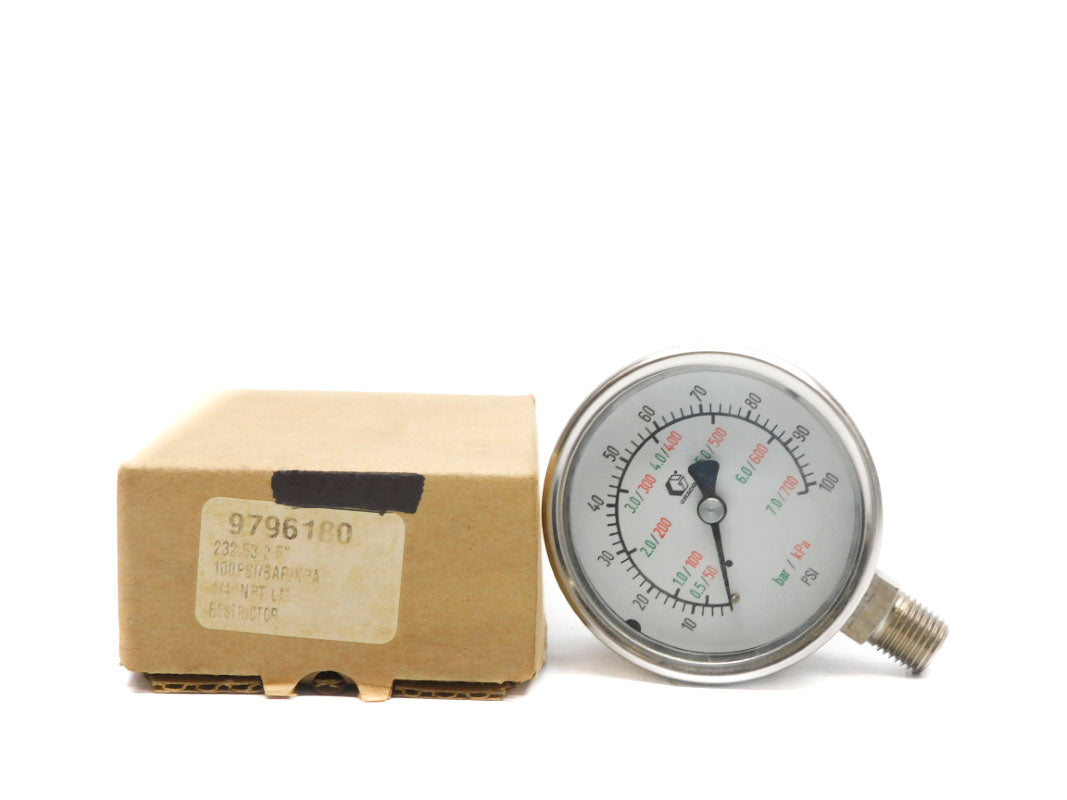 GAUGE 9796180 100PSI NSMP