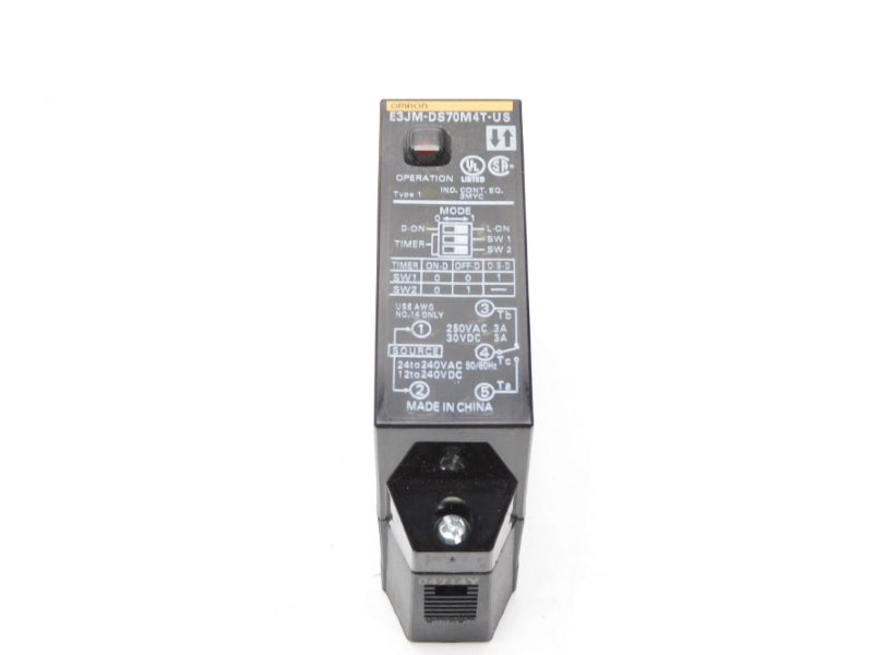 OMRON E3JM-DS70M4T-US 24-240VAC 3A NSMP