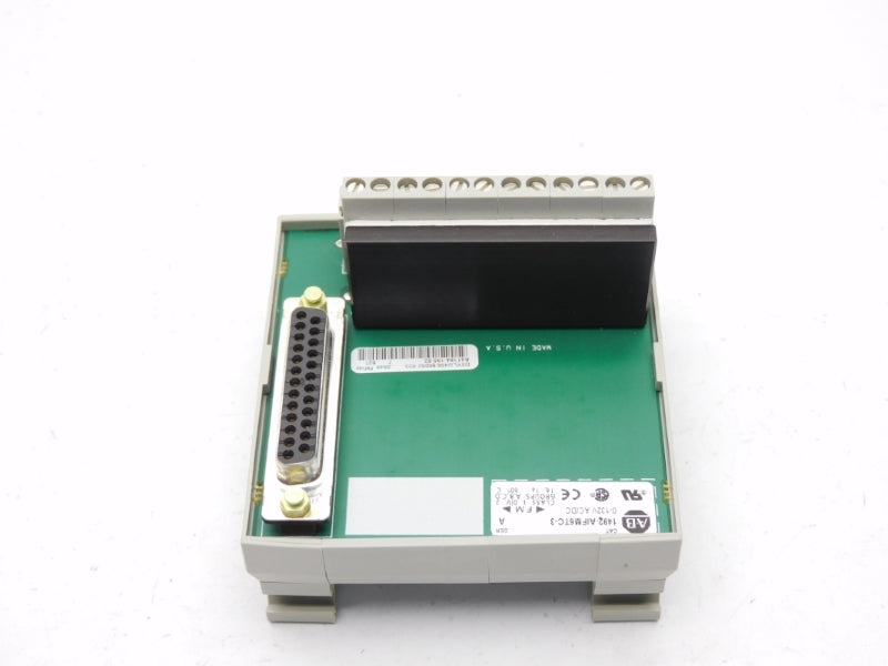 ALLEN BRADLEY 1492-AIFM6TC-3 SER. A 132VAC/DC (BR/WH) NSMP