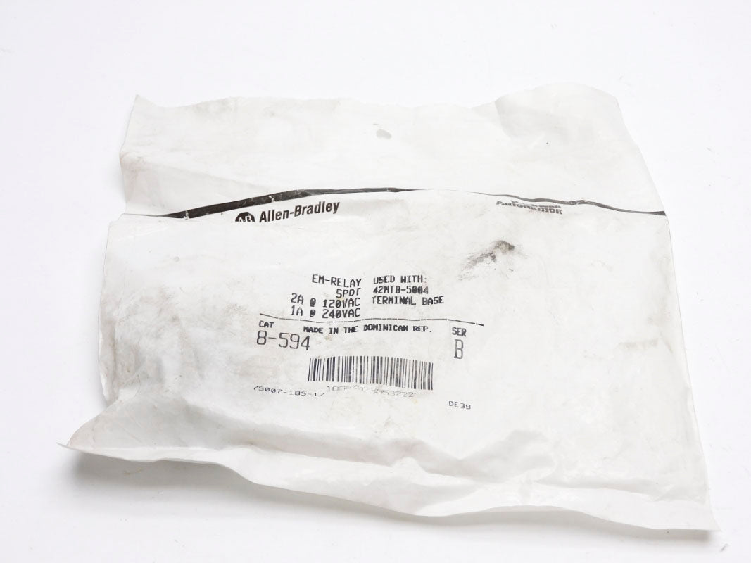 ALLEN BRADLEY 8-594 SER. B 240VAC 2A NSMP