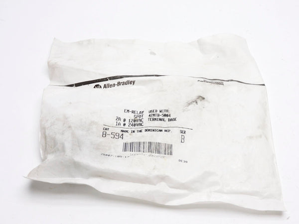 ALLEN BRADLEY 8-594 SER. B 240VAC 2A NSMP