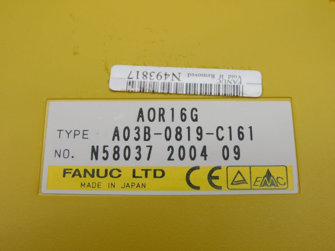 FANUC A03B-0819-C161 AOR16G NSNP