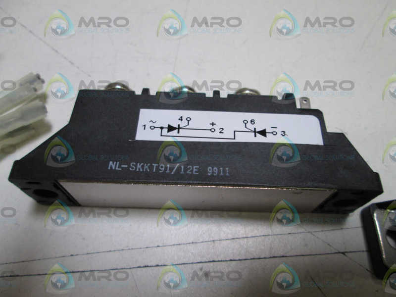 LOT OF 2 SEMIKRON MODULE NL-SKKT91/12E NSNP