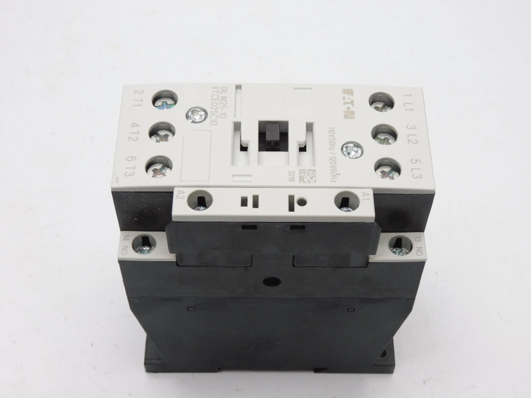 EATON XTCE025C10A DILM25-10 110/120V 45A NSMP