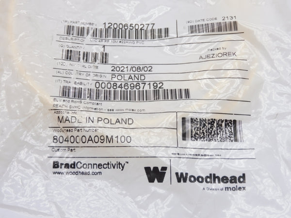 DANIEL WOODHEAD 804000A09M100 1200650277 NSMP