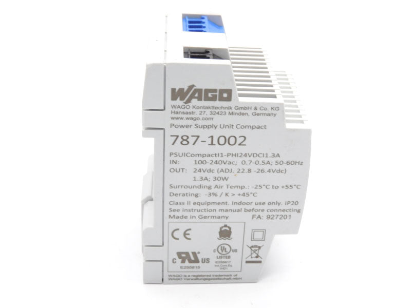 WAGO 787-1002 100-240VAC 0.7-0.5A NSMP