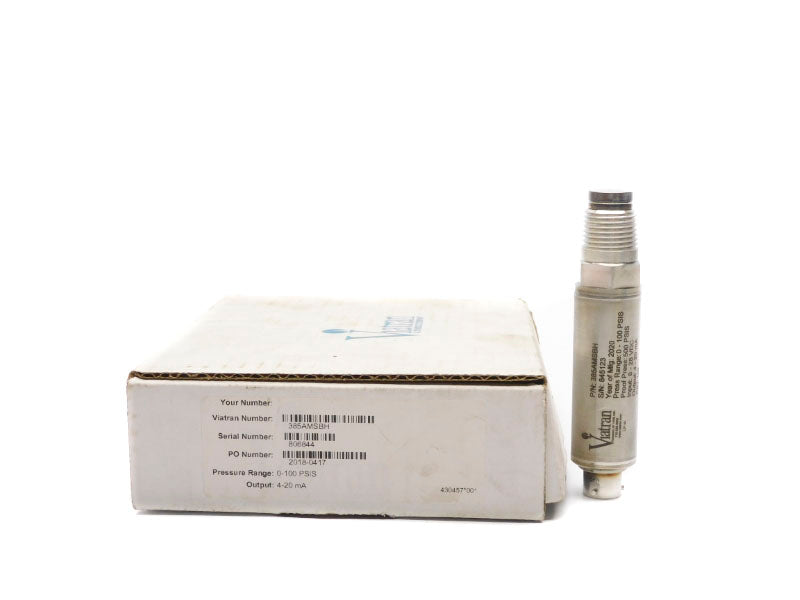 VIATRAN 385AMSBH 8-28VDC 0-100PSI NSMP