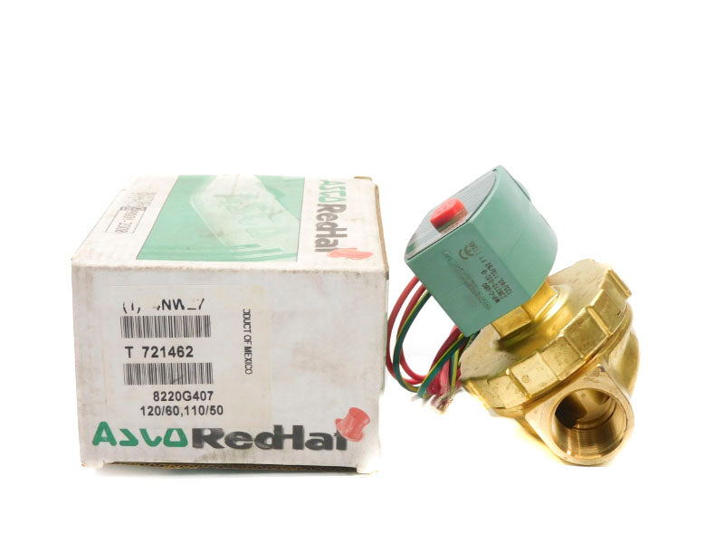 ASCO 8220G407 120/110V 5-150PSI 3/4" NSMP