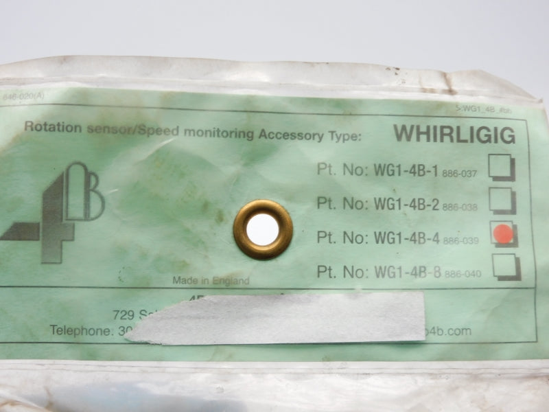 4B COMPONENTS WG1-4B-4 886-039 NSMP