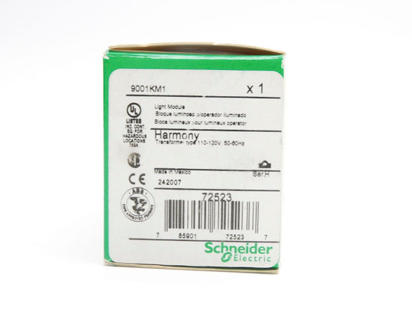 SCHNEIDER ELECTRIC 9001KM1 SER. H 110-120V NSMP